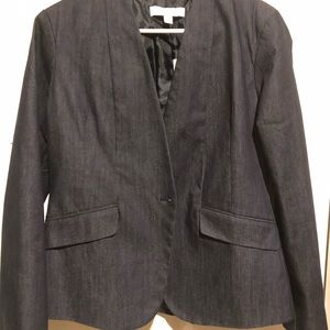 New York and Company denim blazer